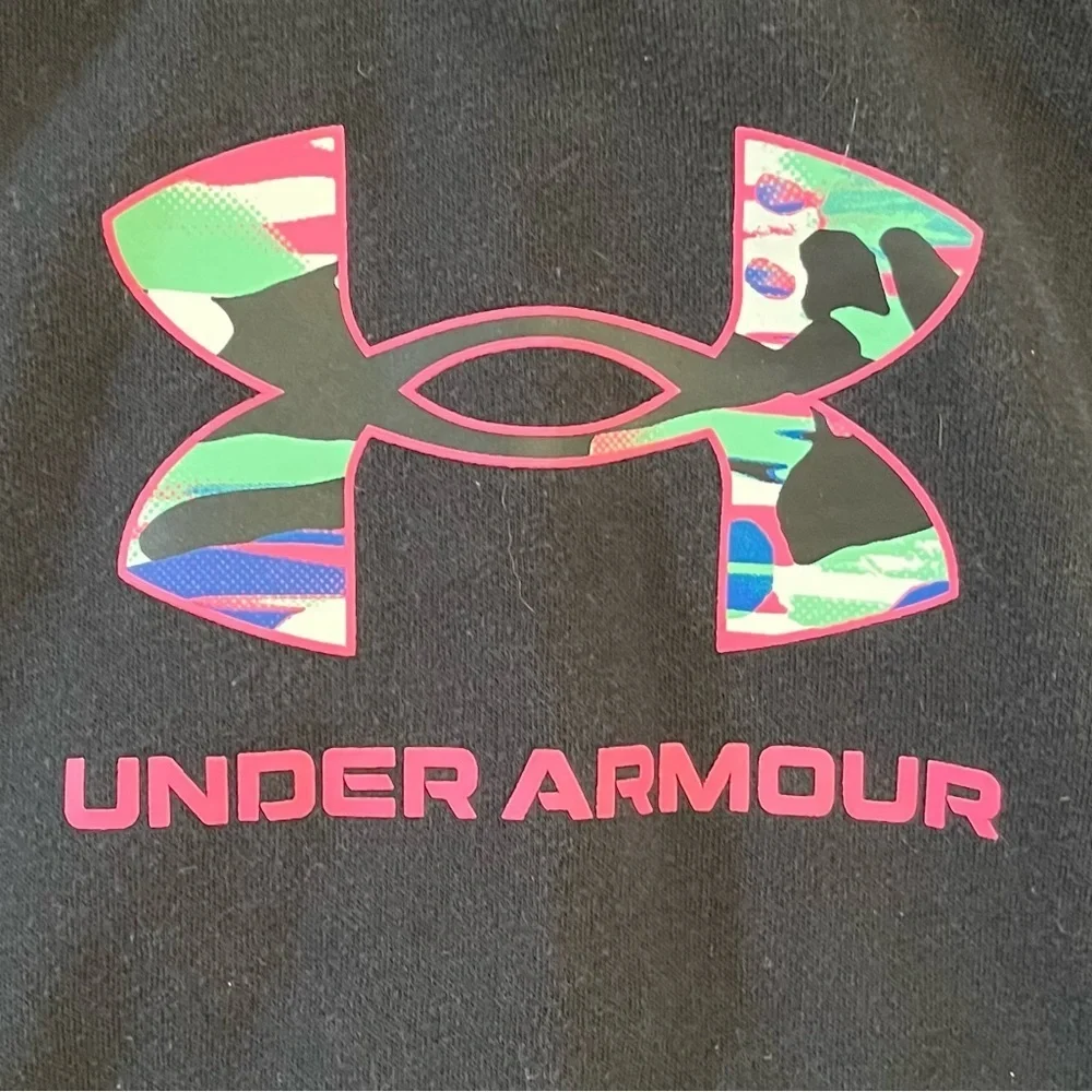 Under Armour girls hoodie size small/8 loose fit - Picture 3 of 6
